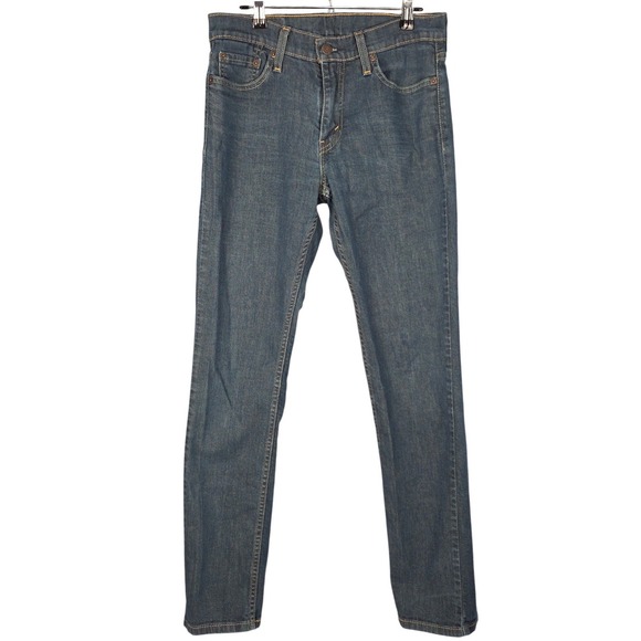 Levis 511 Slim Fit Jeans Mens W30 L32 Blue Denim Waterless Comfort - Picture 1 of 8
